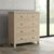 Modern Country Oak 2+3 Drawer Chest
