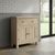 Modern Country Oak 2 Door Small Sideboard - 75cm