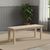 Modern Country Oak Dining Bench