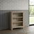 Modern Country Oak Low Bookcase