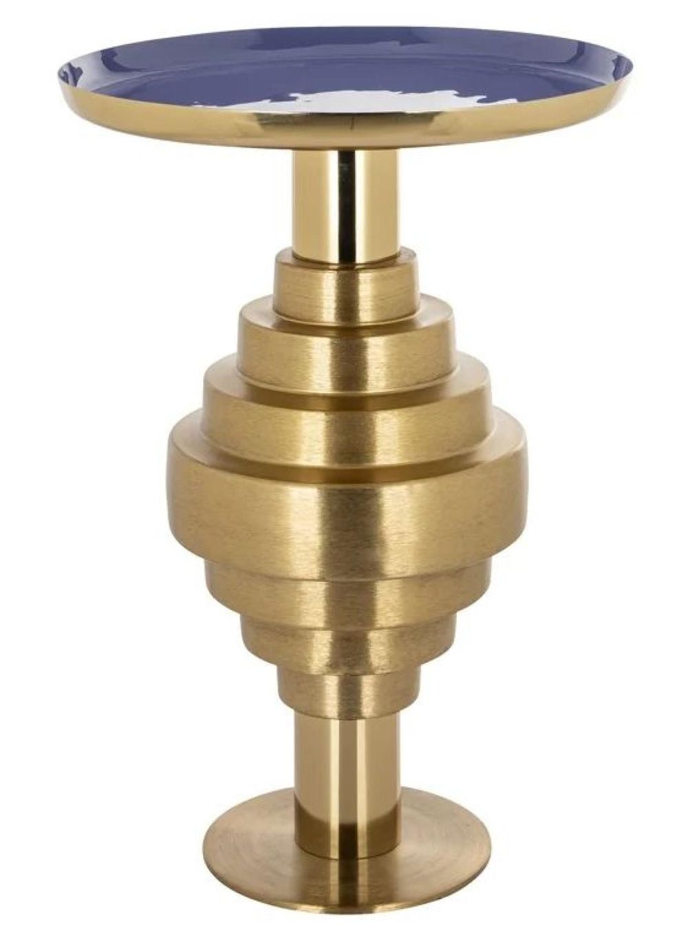 Renao Gold Round End Table CFS UK