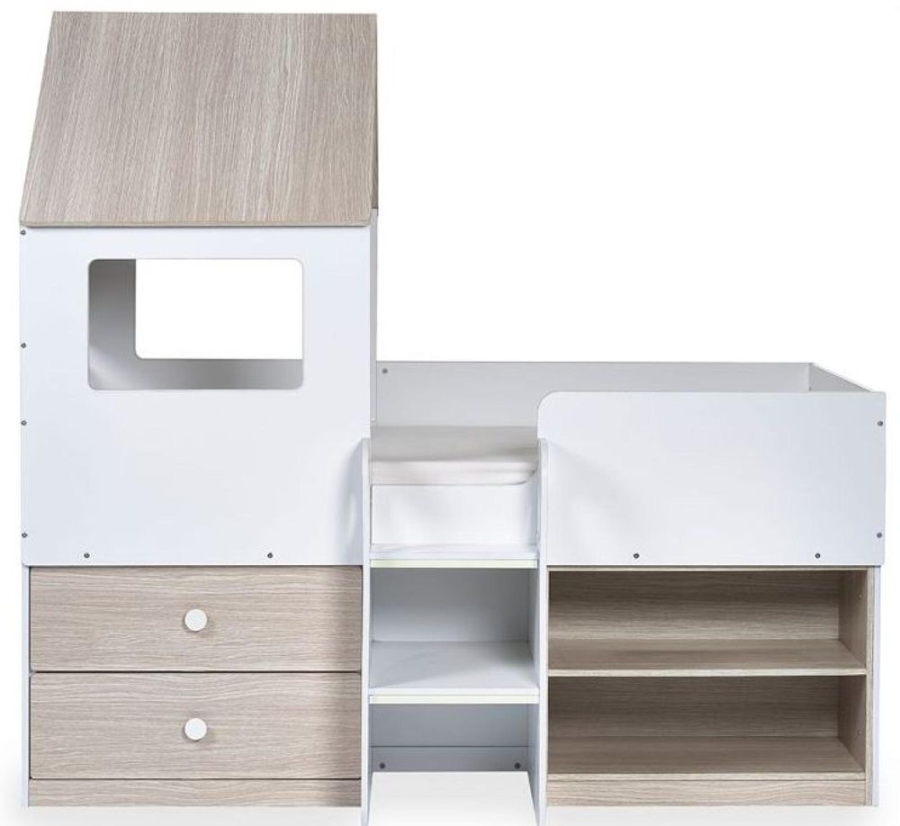 Orpheus Wood and White Midsleeper Bed CFS UK