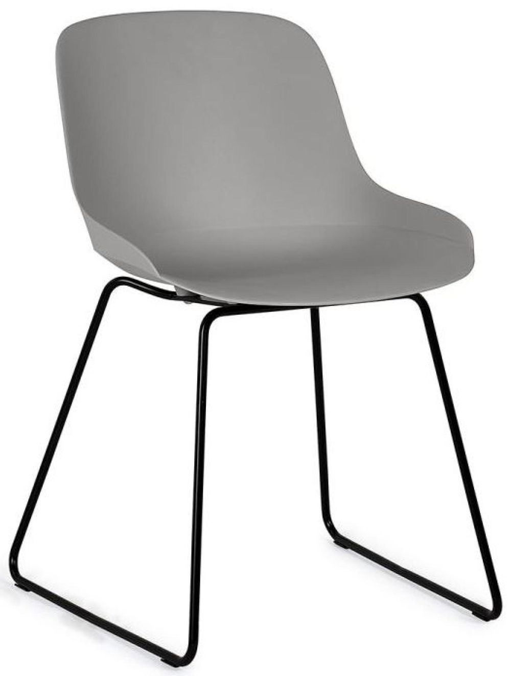 Set of 2 Rocco Light Grey Dining Chairs CFS UK