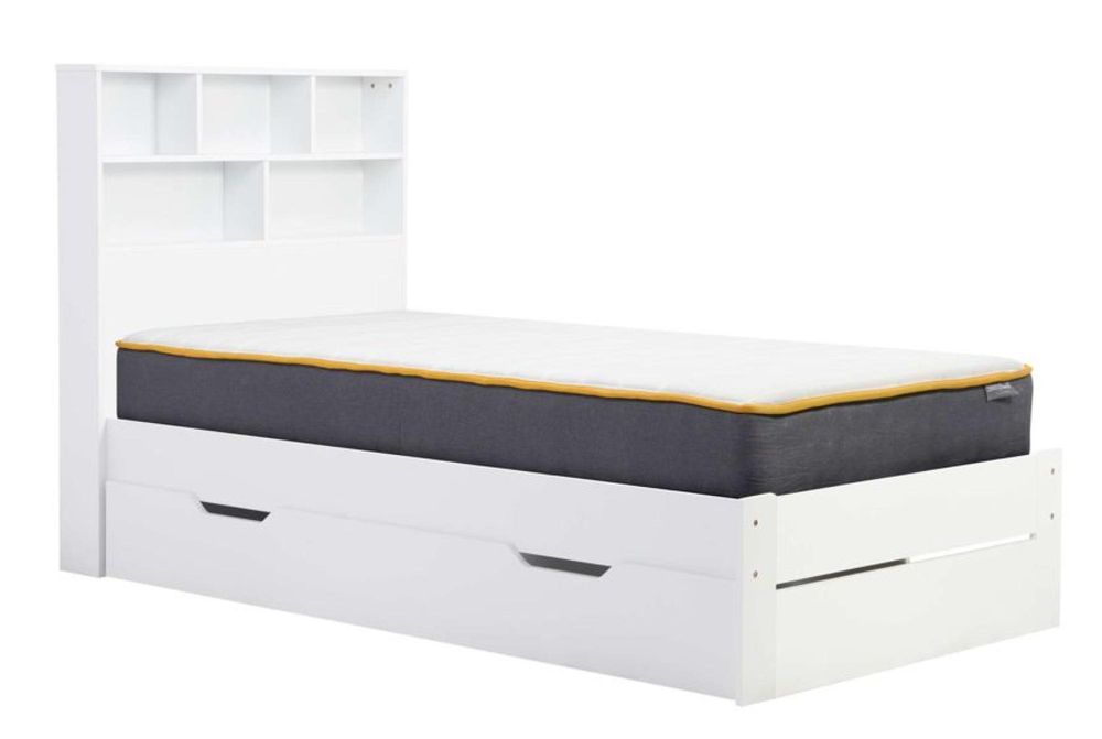 Alfie White Storage Bed Sizes Available CFS UK