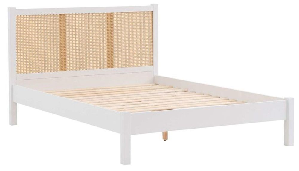 Croxley White and Rattan Bed Sizes Available CFS UK