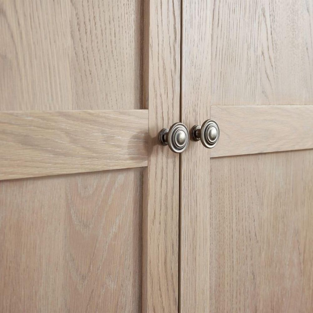 Camille Oak 100cm Combination Wardrobe CFS UK