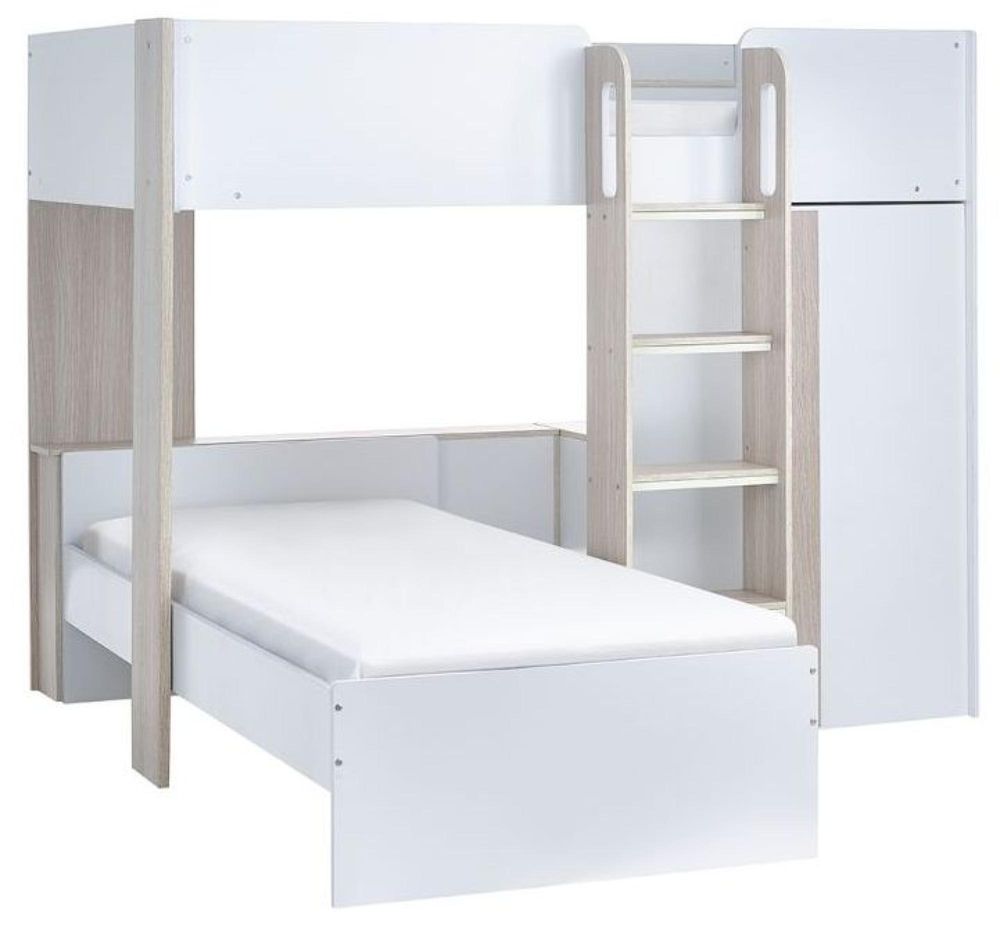 Horizon White Wood Bunk Bed CFS UK