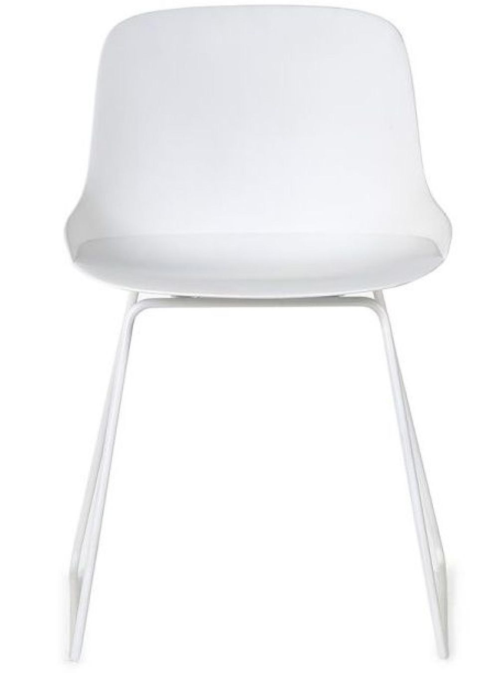 Set of 2 Rocco White Dining Chairs CFS UK
