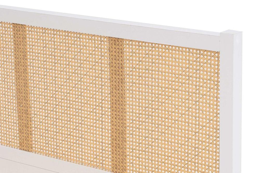 Croxley White and Rattan Bed Sizes Available CFS UK