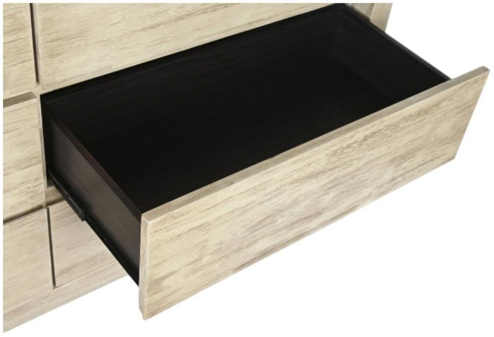 Natural Acacia Wood 160cm Medium Sideboard CFS UK