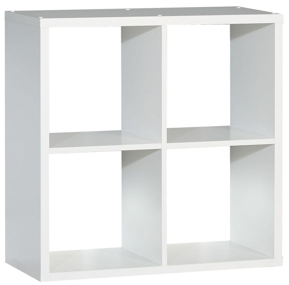 Mauro Matt White Square Open Shelving Unit CFS UK
