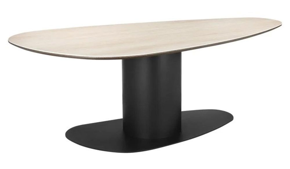 Ritz Beige Ceramic Top 8 Seater Dining Table CFS UK