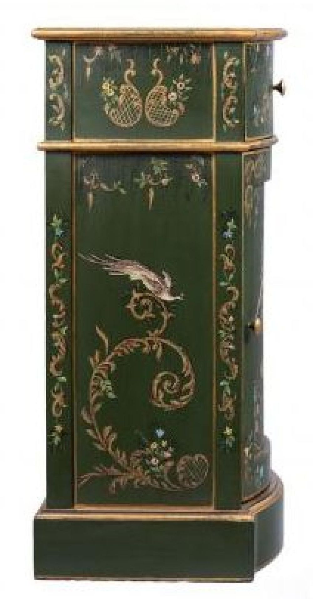 Meerut Green Fountain Design Door Bedside Cabinet Cfs Uk