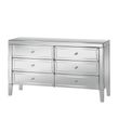 Valencia Mirrored 6 Drawer Wide Chest