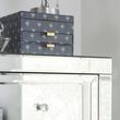 Valencia Mirrored 5 Drawer Narrow Chest