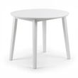 Coast White 2-4 Seater Round Drop Leaf Dining Table