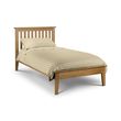 Salerno Oak Slatted Bed - Sizes Available
