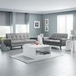 Monza Grey Linen Fabric Sofabed