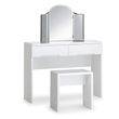 Manhattan White Gloss 2 Drawer Dressing Table