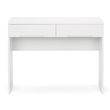 Manhattan White Gloss 2 Drawer Dressing Table