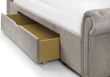 Ravello Grey Fabric 5ft King Size Storage Bed