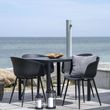 2 x Roda Black Garden Dining Chair