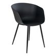 2 x Roda Black Garden Dining Chair