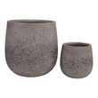 Sutton Grey Fiberclay Pot - Set of 2