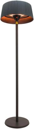 Maze 2100w Lyra Black Freestanding Electric Patio Outdoor Heater