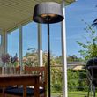 Maze 2100w Lyra Black Freestanding Electric Patio Outdoor Heater