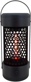 Maze Black 800w Luna Medium Portable Electric Patio Outdoor Heater