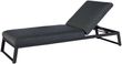 Maze Allure Charcoal Garden Sunlounger