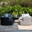 Maze Snug Lifestyle Suite Lead Chine Sofa Garden Daybeds with Rising Table