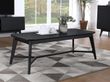 Carrington Black Oak 120cm Coffee Table