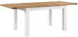 Lundy White Painted 4-8 Seater Extending Dining Table - 132cm-198cm