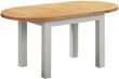 Lundy Grey Painted 4-6 Seater Oval Extending Dining Table - 130cm-170cm