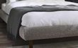 Hannah Grey Boucle Fabric Bed - Sizes Available