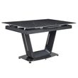 Alpha 6-8 Seater Black Ceramic Extending Dining Table - 140cm-180cm