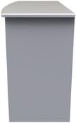 Bella Grey Ash 3 Drawer Desk