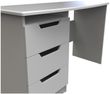 Bella Grey Ash 3 Drawer Desk