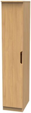 Bella Oak Effect 1 Door Single Wardrobe