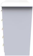 Faye White 1 Door Midi Wardrobe