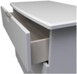 Flora Grey 3 Drawer Small Chest