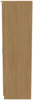 Flora Oak Effect 1 Door Single Wardrobe