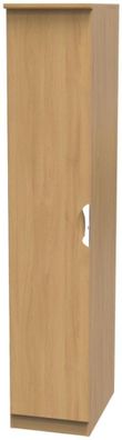 Flora Oak Effect 1 Door Single Wardrobe