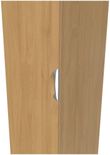 Flora Oak Effect 1 Door Single Wardrobe
