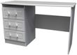 Gina Grey Ash 3 Drawer Desk