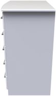 Gina White 1 Door Midi Wardrobe