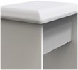 Norfolk White Padded Dressing Stool