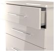 Paris Cashmere Gloss 4 Drawer Deep Chest
